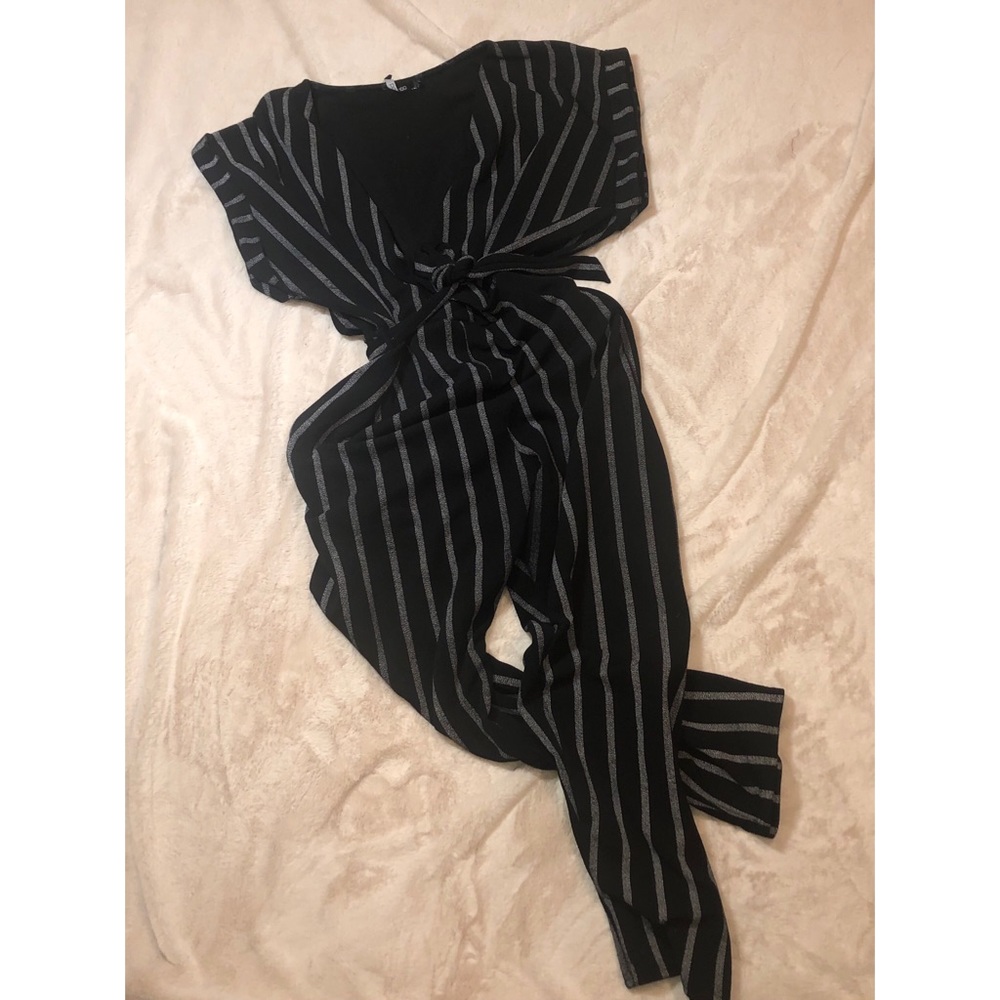 Striped Jumpsuit
